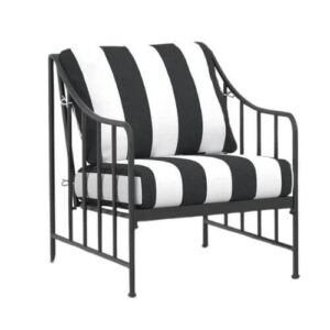 best luxury patio furniture with striped cushions