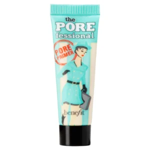 Too Faced Primed & Poreless face primer in soft pink packaging, ideal for blurring large pores